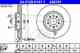 Тормозной диск ATE 428191 / 24.0128-0191.1 - изображение