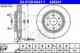 Тормозной диск ATE 428241 / 24.0128-0241.1 - изображение
