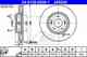 Тормозной диск ATE 428256 / 24.0128-0256.1 - изображение