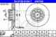 Тормозной диск ATE 430104 / 24.0130-0104.1 - изображение