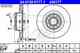 Тормозной диск ATE 430177 / 24.0130-0177.1 - изображение