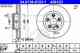Тормозной диск ATE 436123 / 24.0136-0123.1 - изображение