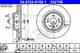 Тормозной диск ATE 532158 / 24.0332-0158.1 - изображение
