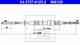 Трос стояночной тормозной системы ATE 580125 / 24.3727-0125.2 - изображение