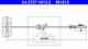 Трос стояночной тормозной системы ATE 581812 / 24.3727-1812.2 - изображение