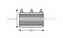 Радиатор отопления салона AVA QUALITY COOLING BWA6341 - изображение