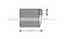 Радиатор отопления салона AVA QUALITY COOLING DNA6256 - изображение