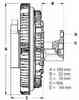 Сцепление вентилятора радиатора BERU LK037 - изображение