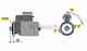 Стартер 1,1кВт для AUDI A3, Q3, TT / SKODA OCTAVIA, SUPERB, YETI / VW BEETLE, CADDY, CC, EOS, GOLF, GOLF SPORTSVAN, JETTA, MULTIVAN, PASSAT, SCIROCCO, TIGUAN, TOURAN, TRANSPORTER <b>BOSCH 0 001 123 044</b> Стартер 1,1кВт для AUDI A3, Q3, TT / SKODA OCTAVIA, SUPERB, YETI / VW BEETLE, CADDY, CC, EOS, GOLF, GOLF SPORTSVAN, JETTA, MULTIVAN, PASSAT, SCIROCCO, TIGUAN, TOURAN, TRANSPORTER <b>BOSCH 0 001 123 044</b> - изображение