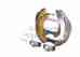 Комплект тормозных колодок для CITROEN EVASION, JUMPY / FIAT SCUDO, ULYSSE / PEUGEOT 806, EXPERT BOSCH 0 204 114 112 - изображение