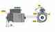 Стартер 0,9кВт для SKODA OCTAVIA(1U2,1U5) / VW GOLF(1E7,1J1,1J5) <b>BOSCH 0 986 019 890</b> Стартер 0,9кВт для SKODA OCTAVIA(1U2,1U5) / VW GOLF(1E7,1J1,1J5) <b>BOSCH 0 986 019 890</b> - изображение