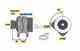 Генератор 120А для RENAULT CLIO, FLUENCE, MEGANE, MODUS, THALIA, TWINGO <b>BOSCH 0 986 049 030</b> Генератор 120А для RENAULT CLIO, FLUENCE, MEGANE, MODUS, THALIA, TWINGO <b>BOSCH 0 986 049 030</b> - изображение