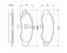 Колодки тормозные дисковые для SUZUKI SWIFT(EA,MA) BOSCH 0 986 424 804 - изображение
