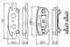 Колодки тормозные дисковые для CITROEN C-CROSSER, C4 AIRCROSS / MITSUBISHI LANCER, OUTLANDER / PEUGEOT 4007, 4008 BOSCH 0 986 424 814 - изображение