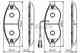 Колодки тормозные дисковые для CITROEN JUMPER / FIAT DUCATO(250,290) / PEUGEOT BOXER BOSCH 0 986 495 096 - изображение