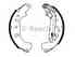 Комплект тормозных колодок для FIAT LINEA(323), PUNTO(199) / OPEL ADAM, CORSA BOSCH 0 986 487 703 - изображение