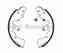 Комплект тормозных колодок для SUZUKI GRAND VITARA(JT) BOSCH 0 986 487 756 - изображение