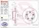 Тормозной диск BREMBO 09.9482.11 - изображение