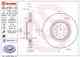 Тормозной диск BREMBO 09.A757.11 - изображение