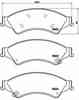 Колодки тормозные дисковые для FORD RANGER(TKE) / MAZDA BT-50(B22,B32,UP,UR) BREMBO P 24 153 - изображение