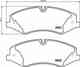 Колодки тормозные дисковые для LAND ROVER RANGE ROVER(LM) BREMBO P 44 024 - изображение