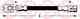 BREMBO T85046 - шланг тормозной, передний левый/правый - изображение