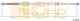 Трос стояночной тормозной системы COFLE 92.10.4264 / 10.4264 - изображение