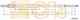 Трос стояночной тормозной системы COFLE 92.10.4710 / 10.4710 - изображение