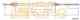 Трос стояночной тормозной системы COFLE 92.10.4722 / 10.4722 - изображение