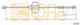 Трос стояночной тормозной системы COFLE 92.10.5360 / 10.5360 - изображение