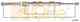 Трос стояночной тормозной системы COFLE 92.10.6024 / 10.6024 - изображение