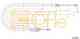 Трос стояночной тормозной системы COFLE 92.10.6036 / 10.6036 - изображение