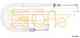 Трос стояночной тормозной системы COFLE 92.10.6684 / 10.6684 - изображение