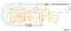 Трос стояночной тормозной системы COFLE 92.10.6692 / 10.6692 - изображение