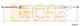 Трос стояночной тормозной системы COFLE 92.10.6774 / 10.6774 - изображение