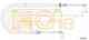 Трос стояночной тормозной системы COFLE 92.10.6793 / 10.6793 - изображение