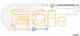 Трос стояночной тормозной системы COFLE 92.10.6891 / 10.6891 - изображение