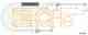 Трос стояночной тормозной системы COFLE 92.10.6895 / 10.6895 - изображение