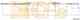 Трос стояночной тормозной системы COFLE 92.10.7131 / 10.7131 - изображение