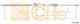 Трос стояночной тормозной системы COFLE 92.10.7140 / 10.7140 - изображение
