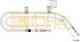 Трос стояночной тормозной системы COFLE 92.10.7483 / 10.7483 - изображение