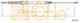 Трос стояночной тормозной системы COFLE 92.10.7517 / 10.7517 - изображение