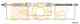 Трос стояночной тормозной системы COFLE 92.10.8231 / 10.8231 - изображение