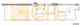 Трос стояночной тормозной системы COFLE 92.10.9052 / 10.9052 - изображение