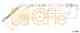 Трос стояночной тормозной системы COFLE 92.10.9888 / 10.9888 - изображение