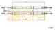 Трос стояночной тормозной системы COFLE 92.11.5453 / 11.5453 - изображение