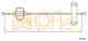 Трос стояночной тормозной системы COFLE 92.11.5501 / 11.5501 - изображение