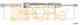 Трос стояночной тормозной системы COFLE 92.11.607 / 11.607 - изображение