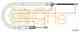 Трос стояночной тормозной системы COFLE 92.11.6675 / 11.6675 - изображение