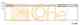 Трос стояночной тормозной системы COFLE 92.17.0005 / 17.0005 - изображение
